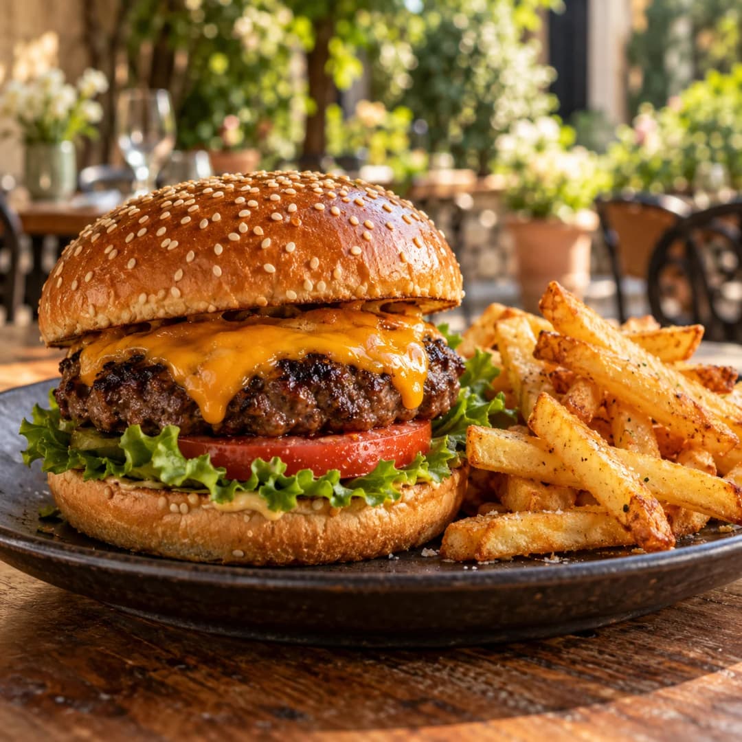 Gourmet burger
